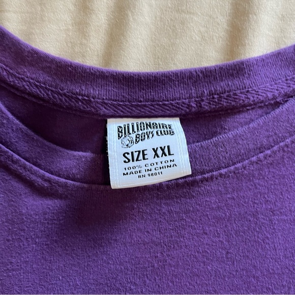 Billionaire Boys Club Purple Japanese Astronaut Purple Tshirt - Picture 3 of 5